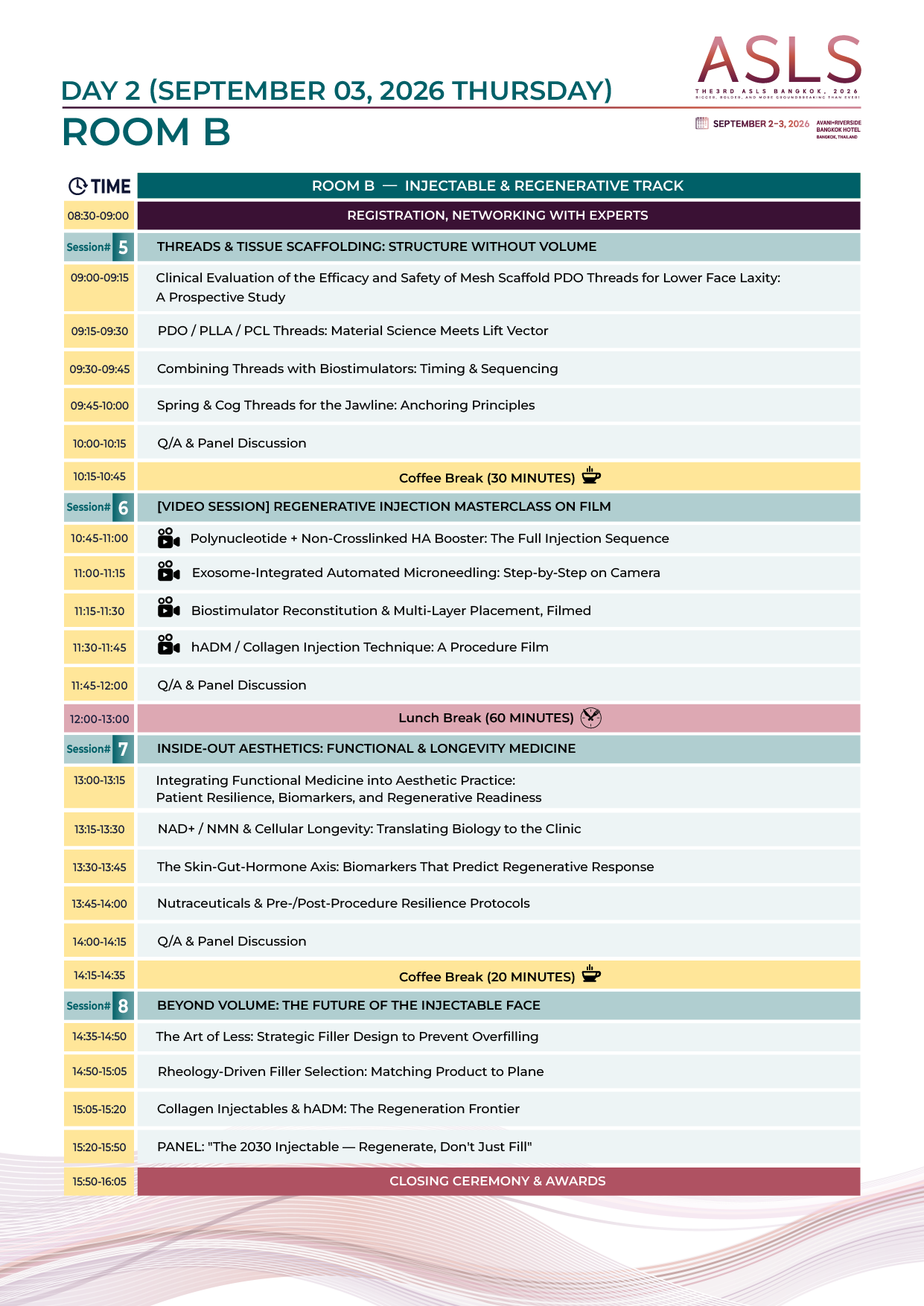 ASLS Bangkok 2026 Conference Brochure Page 4